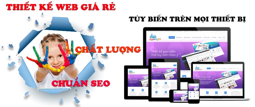thiết kế website giá rẻ